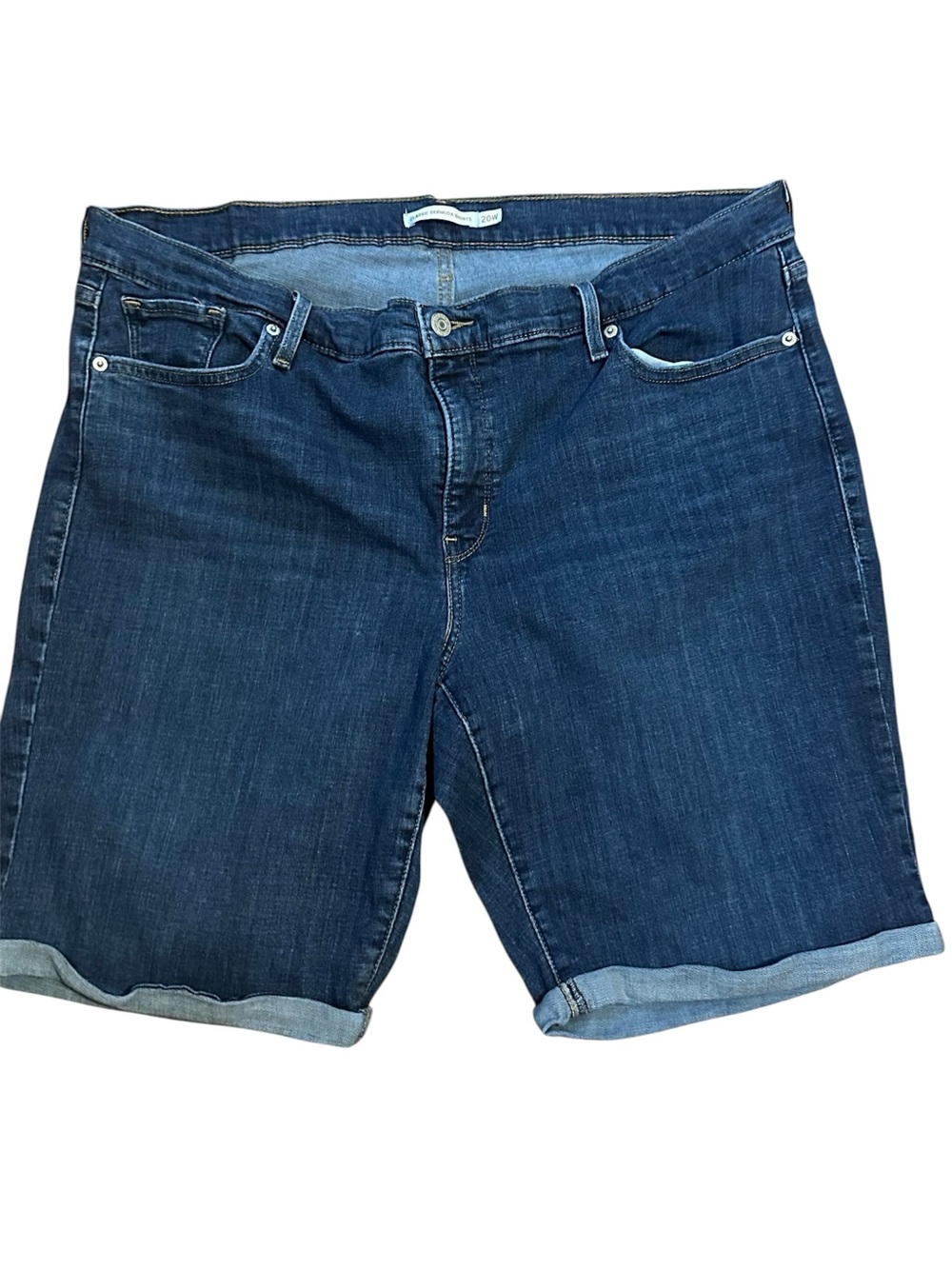 Levi’s classic Bermuda denim shorts women’s size 20W